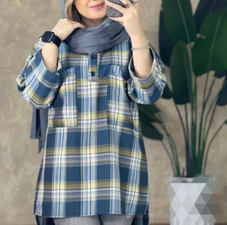 شومیز  پشمی موهر زنانه
