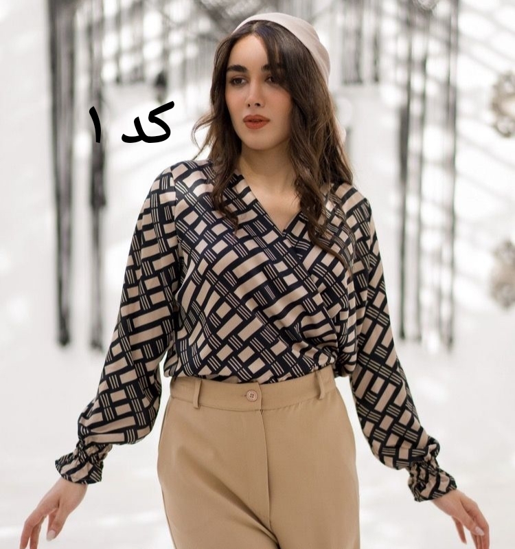 شومیز کرپ الیزه خارجی زنانه