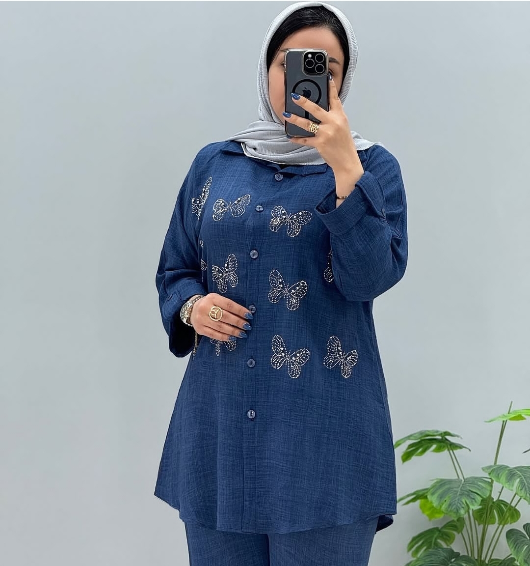 مانتو شانتون پروانه