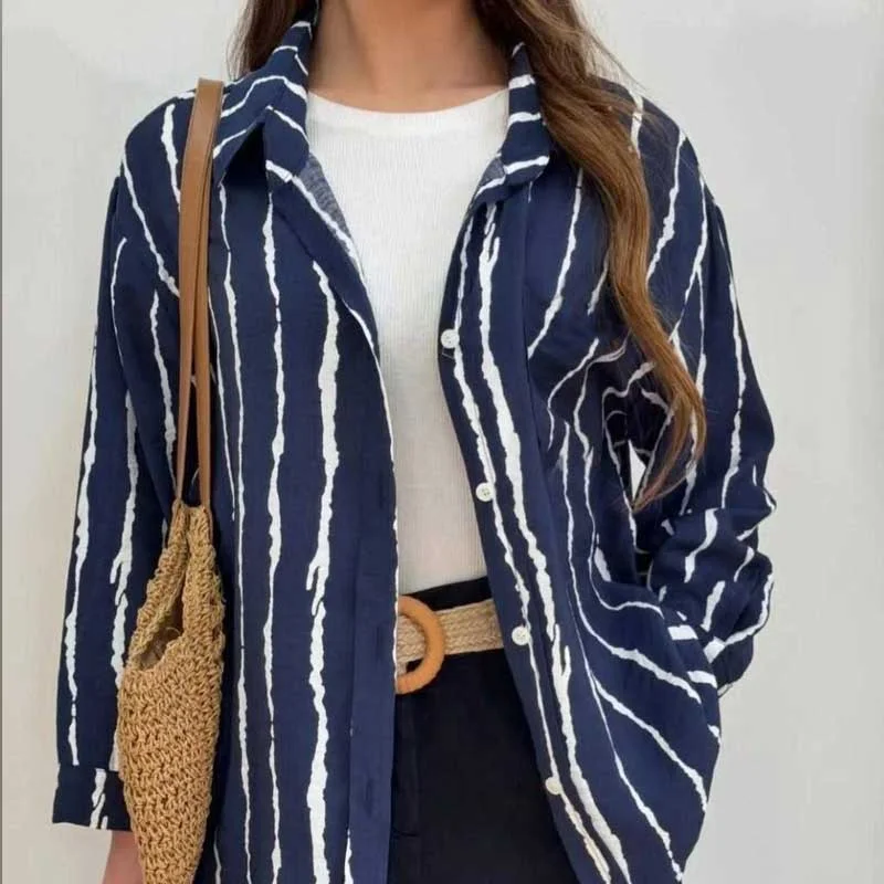 شومیز تابستانه پری راه راه